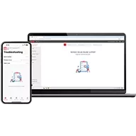 Solar.SOS on mobile and laptop