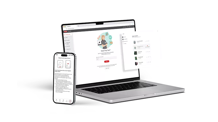 Solar.SOS on mobile and laptop