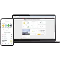 Solar.web App on Laptop and Mobile