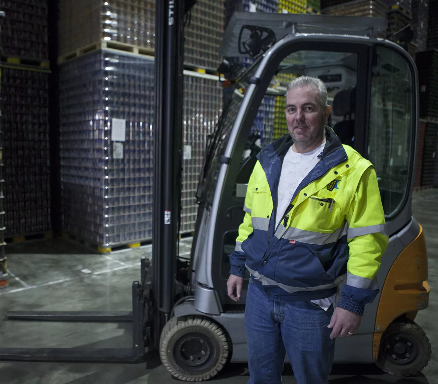 Sander Schuijers, Lagerleiter bei Bikker Logistics BV