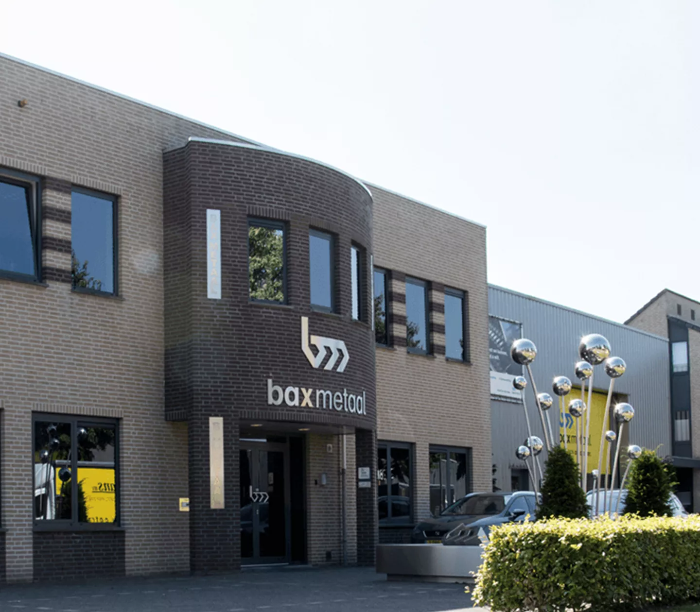 Frontside of the building