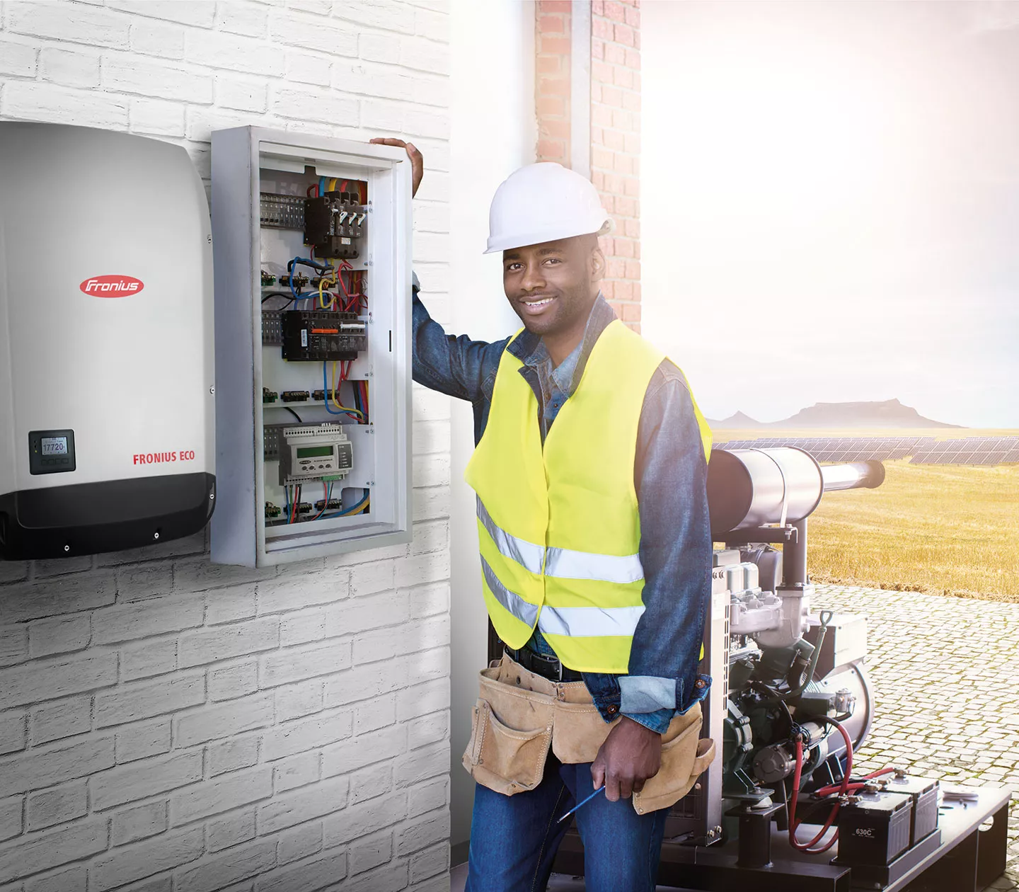 Fronius PV-Genset Lösung Symstemlösung, Fronius PV-Genset