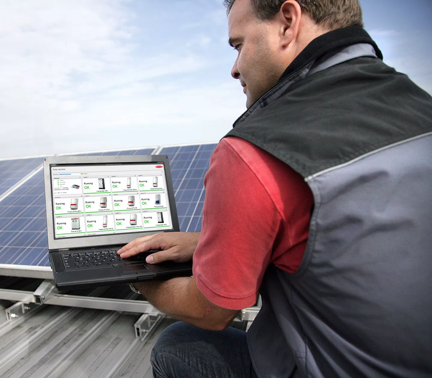 Fronius Solar.Service: PV-Anlagen einfach und komfortabel warten. Fronius Solar.Service